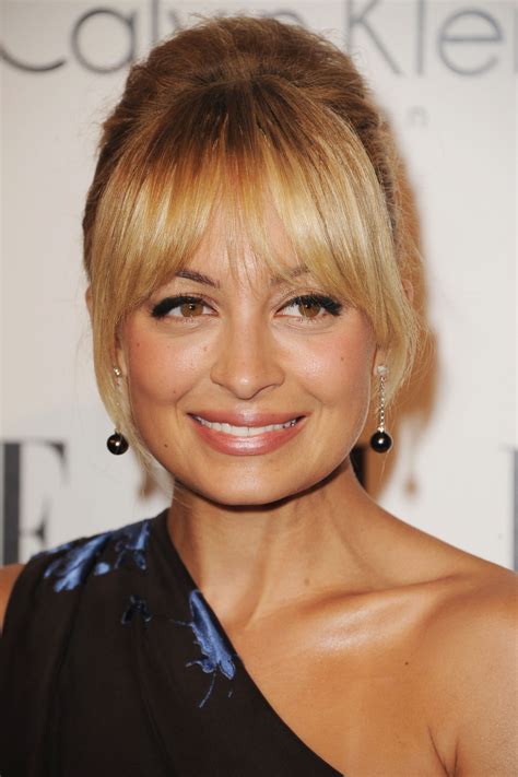 best hairstyles for facial bangs.